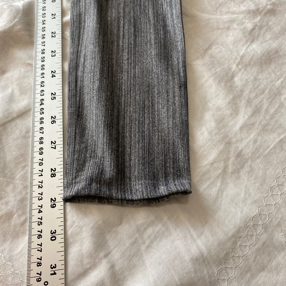 Tuff Athletics Women's Gray Streaked Athletic Yoga Pant‎ Leggings Size Small - Picture 12 of 14